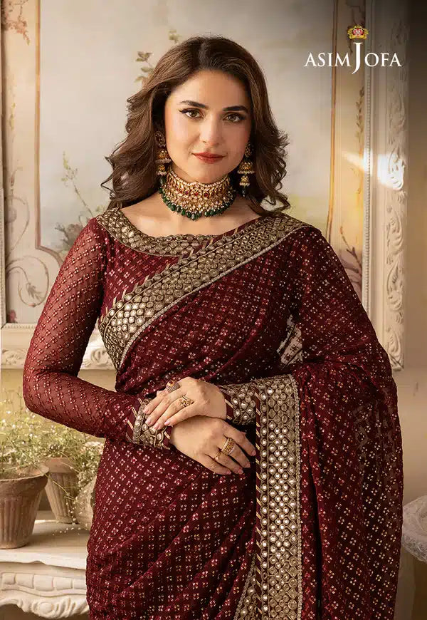Asim Jofa | Khwab e Naubahar 23 | AJNB-07 - Pakistani Designer Dress - by Asim Jofa | Type: Bridal - 100% Original at Saira Sultan