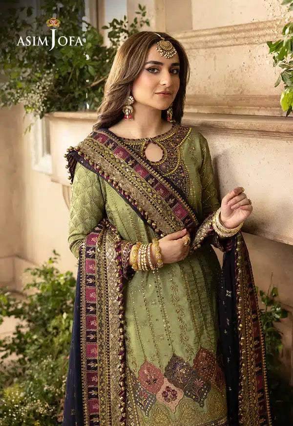 Asim Jofa | Khwab e Naubahar 23 | AJNB-12 - Pakistani Designer Dress - by Asim Jofa | Type: Bridal - 100% Original at Saira Sultan