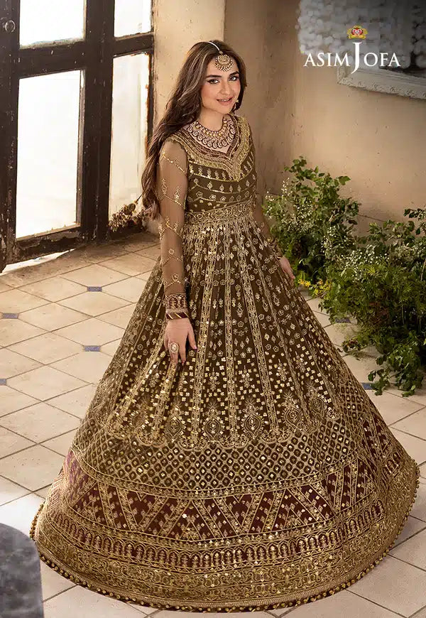 Asim Jofa | Khwab e Naubahar 23 | AJNB-11 - Pakistani Designer Dress - by Asim Jofa | Type: Bridal - 100% Original at Saira Sultan