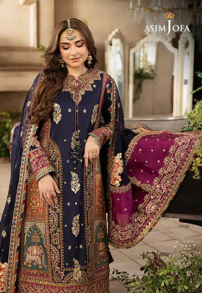 Asim Jofa | Khwab e Naubahar 23 | AJNB-08 - Pakistani Designer Dress - by Asim Jofa | Type: Bridal - 100% Original at Saira Sultan