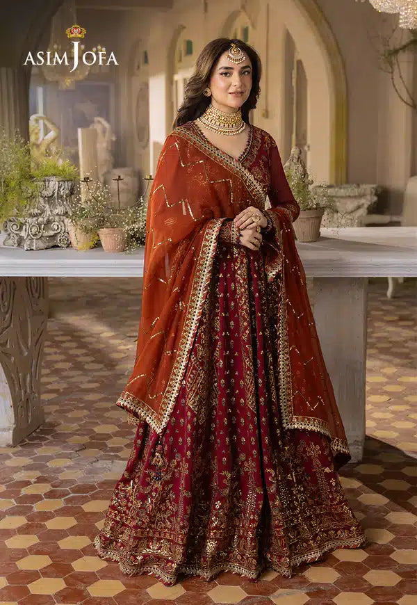 Asim Jofa | Khwab e Naubahar 23 | AJNB-10 - Pakistani Designer Dress - by Asim Jofa | Type: Bridal - 100% Original at Saira Sultan