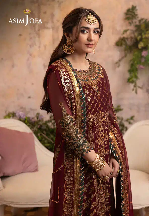 Asim Jofa | Khwab e Naubahar 23 | AJNB-09 - Pakistani Designer Dress - by Asim Jofa | Type: Bridal - 100% Original at Saira Sultan