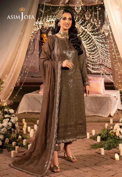 Asim Jofa | Dastaan Collection 24 | AJDA-05 - Pakistani Designer Dress - by Asim Jofa | Type: Formal - 100% Original at Saira Sultan