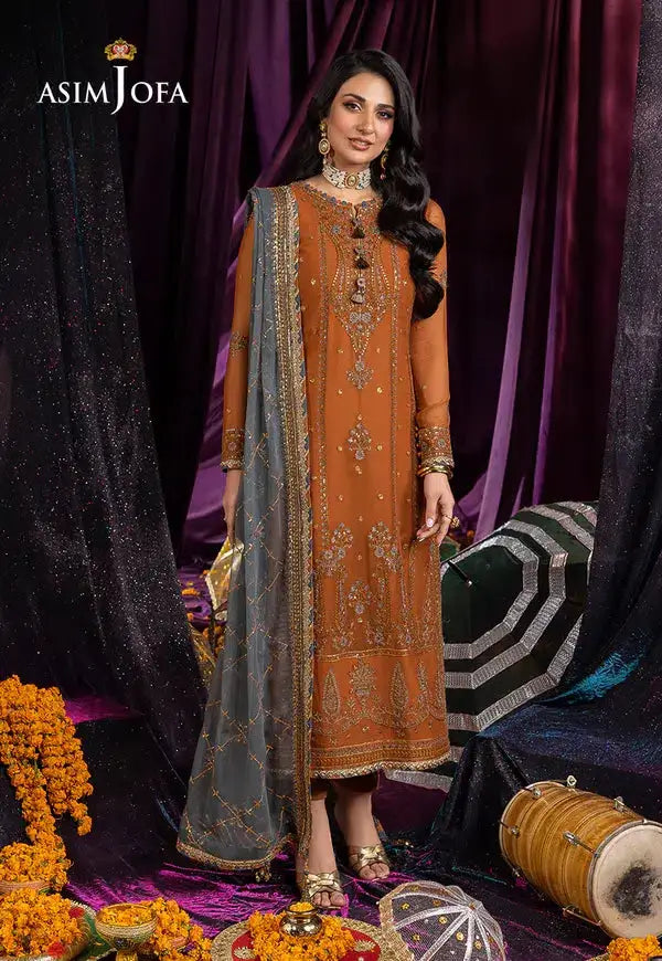 Asim Jofa | Dastaan Collection 24 | AJDA-15 - Pakistani Designer Dress - by Asim Jofa | Type: Formal - 100% Original at Saira Sultan