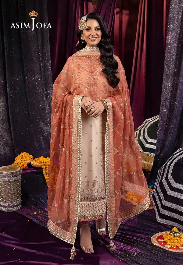 Asim Jofa | Dastaan Collection 24 | AJDA-13 - Pakistani Designer Dress - by Asim Jofa | Type: Formal - 100% Original at Saira Sultan