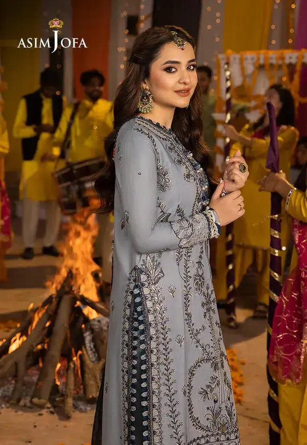 Asim Jofa | Dastaan Collection 24 | AJDA-08 - Pakistani Designer Dress - by Asim Jofa | Type: Formal - 100% Original at Saira Sultan