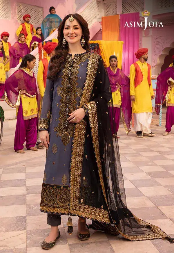 Asim Jofa | Dastaan Collection 24 | AJDA-10 - Pakistani Designer Dress - by Asim Jofa | Type: Formal - 100% Original at Saira Sultan