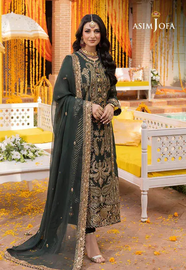 Asim Jofa | Dastaan Collection 24 | AJDA-12 - Pakistani Designer Dress - by Asim Jofa | Type: Formal - 100% Original at Saira Sultan
