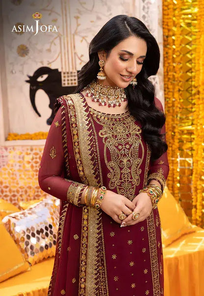 Asim Jofa | Dastaan Collection 24 | AJDA-20 - Pakistani Designer Dress - by Asim Jofa | Type: Formal - 100% Original at Saira Sultan