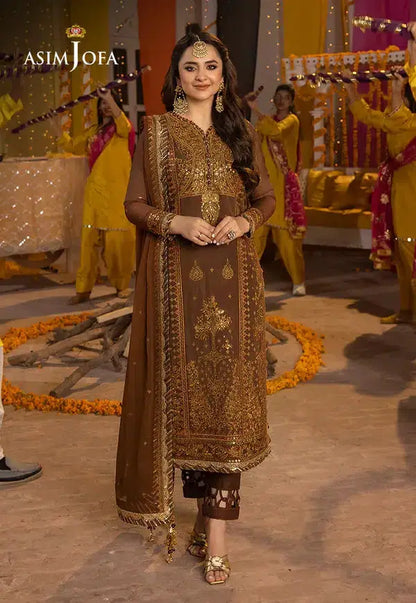 Asim Jofa | Dastaan Collection 24 | AJDA-11 - Pakistani Designer Dress - by Asim Jofa | Type: Formal - 100% Original at Saira Sultan