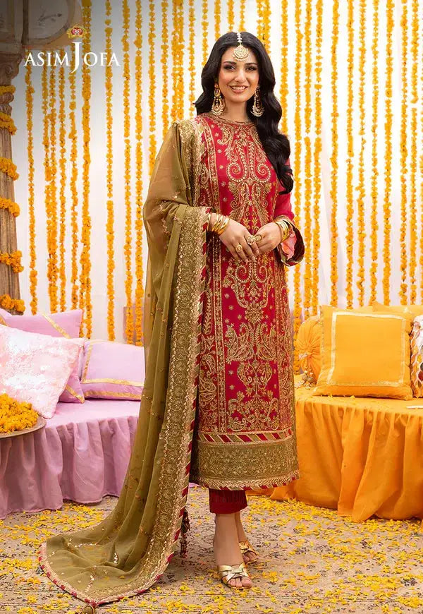 Asim Jofa | Dastaan Collection 24 | AJDA-29 - Pakistani Designer Dress - by Asim Jofa | Type: Formal - 100% Original at Saira Sultan