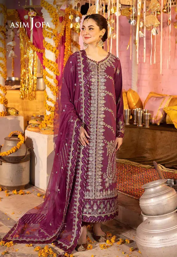 Asim Jofa | Dastaan Collection 24 | AJDA-18 - Pakistani Designer Dress - by Asim Jofa | Type: Formal - 100% Original at Saira Sultan