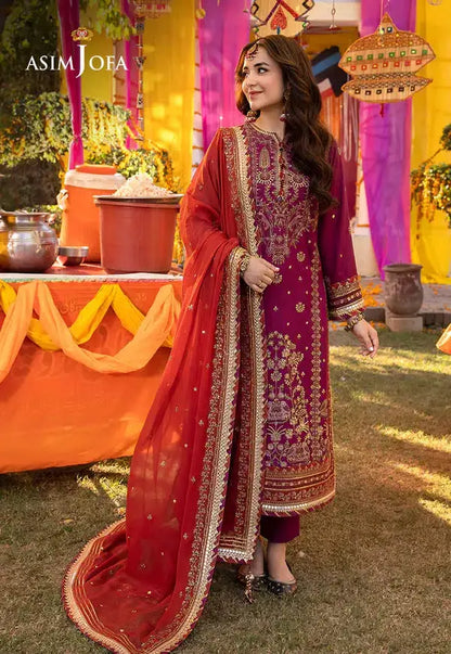 Asim Jofa | Dastaan Collection 24 | AJDA-27 - Pakistani Designer Dress - by Asim Jofa | Type: Formal - 100% Original at Saira Sultan