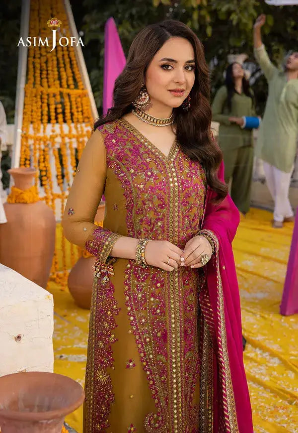 Asim Jofa | Dastaan Collection 24 | AJDA-22 - Pakistani Designer Dress - by Asim Jofa | Type: Formal - 100% Original at Saira Sultan