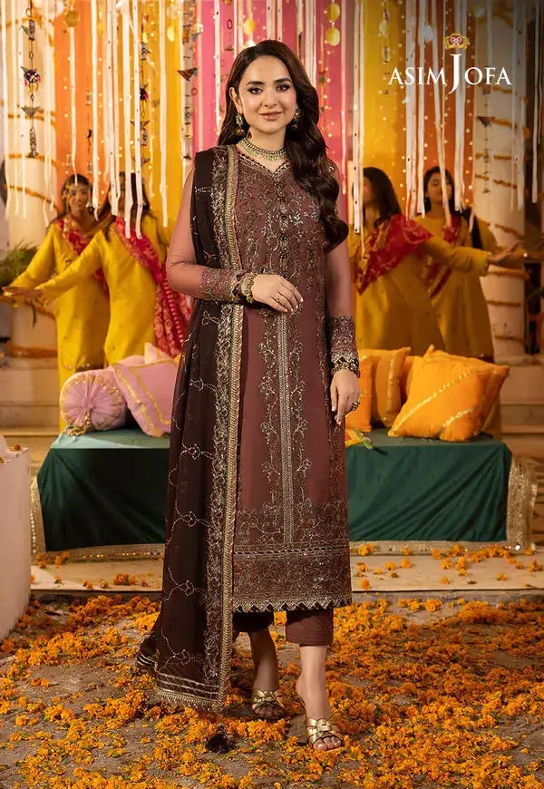 Asim Jofa | Dastaan Collection 24 | AJDA-14 - Pakistani Designer Dress - by Asim Jofa | Type: Formal - 100% Original at Saira Sultan
