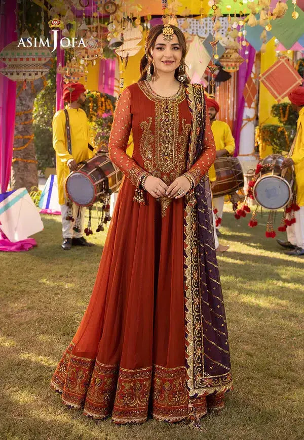 Asim Jofa | Dastaan Collection 24 | AJDA-19 - Pakistani Designer Dress - by Asim Jofa | Type: Formal - 100% Original at Saira Sultan