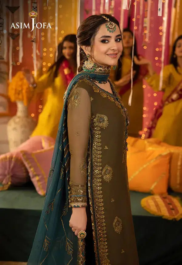 Asim Jofa | Dastaan Collection 24 | AJDA-16 - Pakistani Designer Dress - by Asim Jofa | Type: Formal - 100% Original at Saira Sultan