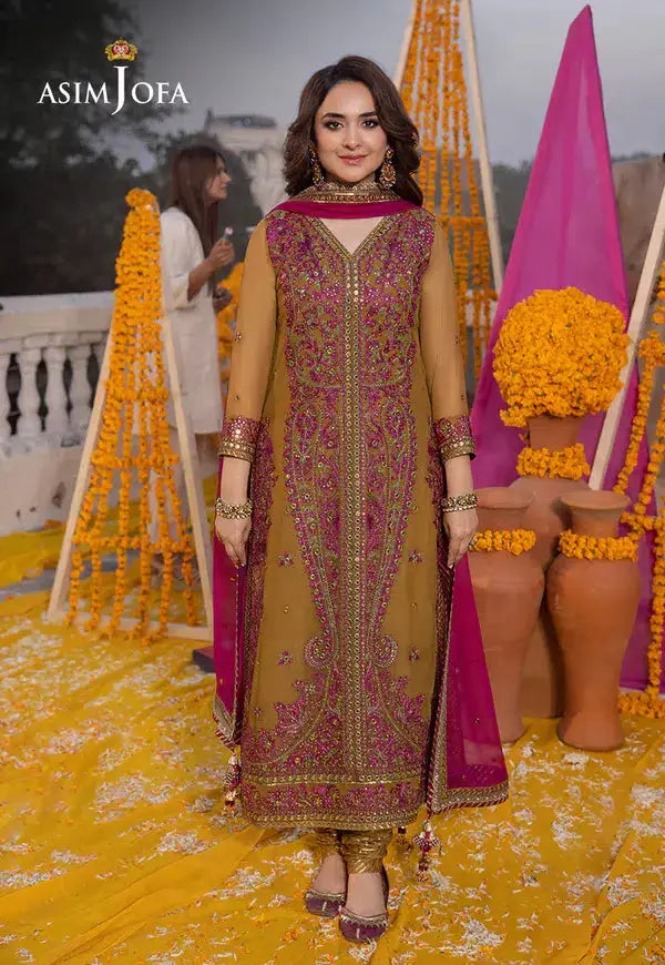 Asim Jofa | Dastaan Collection 24 | AJDA-22 - Pakistani Designer Dress - by Asim Jofa | Type: Formal - 100% Original at Saira Sultan