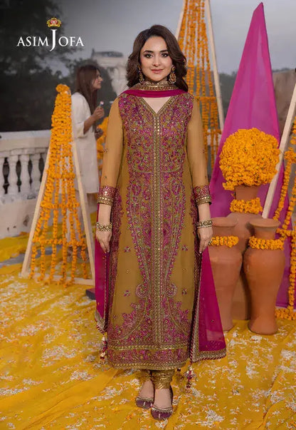Asim Jofa | Dastaan Collection 24 | AJDA-22 - Pakistani Designer Dress - by Asim Jofa | Type: Formal - 100% Original at Saira Sultan