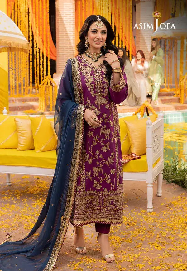 Asim Jofa | Dastaan Collection 24 | AJDA-07 - Pakistani Designer Dress - by Asim Jofa | Type: Formal - 100% Original at Saira Sultan