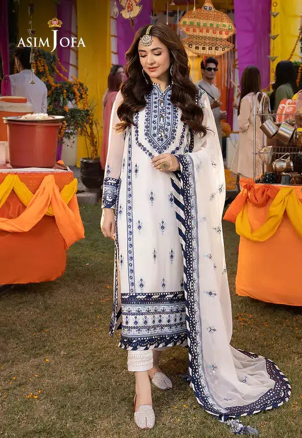 Asim Jofa | Dastaan Collection 24 | AJDA-06 - Pakistani Designer Dress - by Asim Jofa | Type:  - 100% Original at Saira Sultan