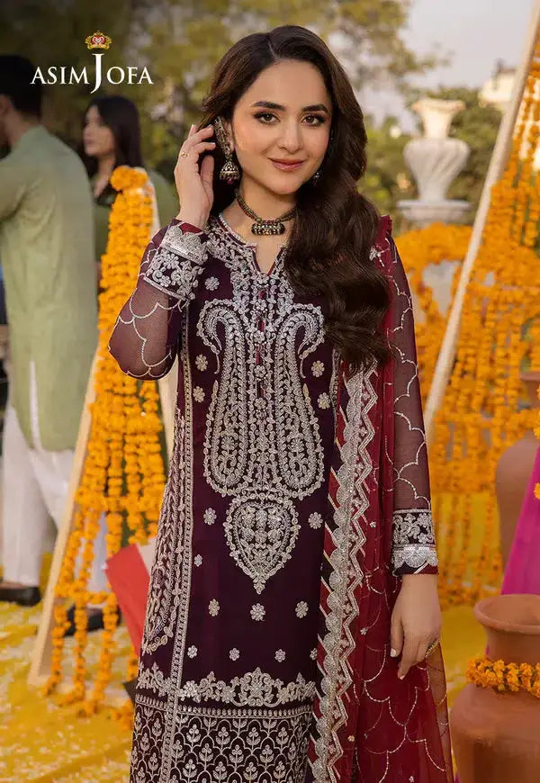 Asim Jofa | Dastaan Collection 24 | AJDA-01 - Pakistani Designer Dress - by Asim Jofa | Type: Formal - 100% Original at Saira Sultan