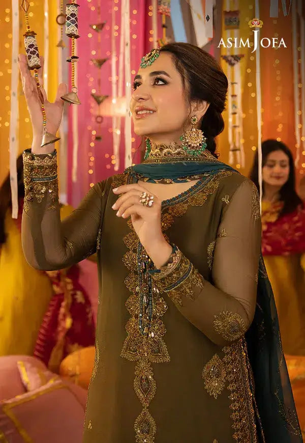 Asim Jofa | Dastaan Collection 24 | AJDA-16 - Pakistani Designer Dress - by Asim Jofa | Type: Formal - 100% Original at Saira Sultan