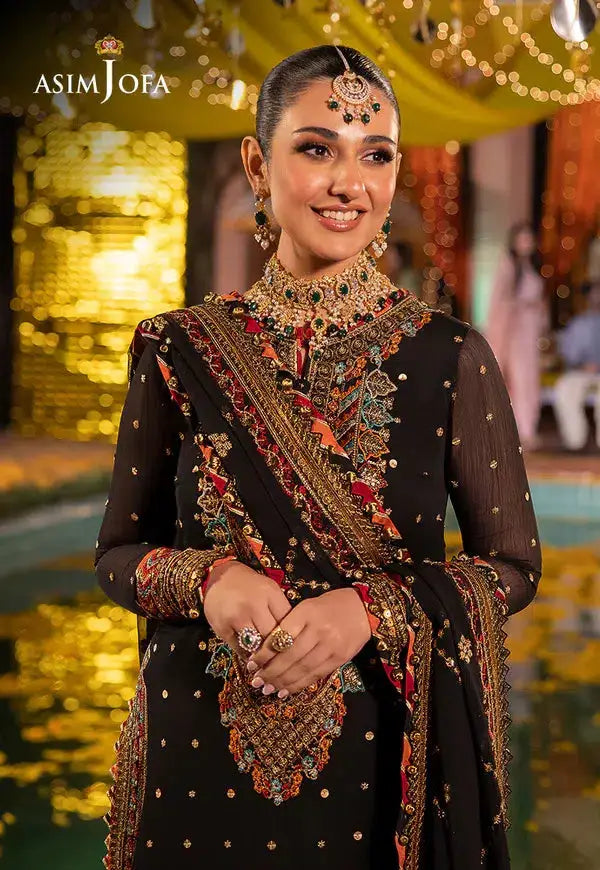 Asim Jofa | Dastaan Collection 24 | AJDA-02 - Pakistani Designer Dress - by Asim Jofa | Type: Formal - 100% Original at Saira Sultan
