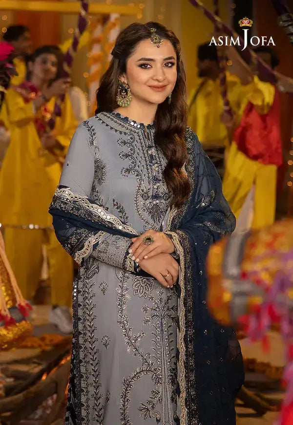 Asim Jofa | Dastaan Collection 24 | AJDA-08 - Pakistani Designer Dress - by Asim Jofa | Type: Formal - 100% Original at Saira Sultan