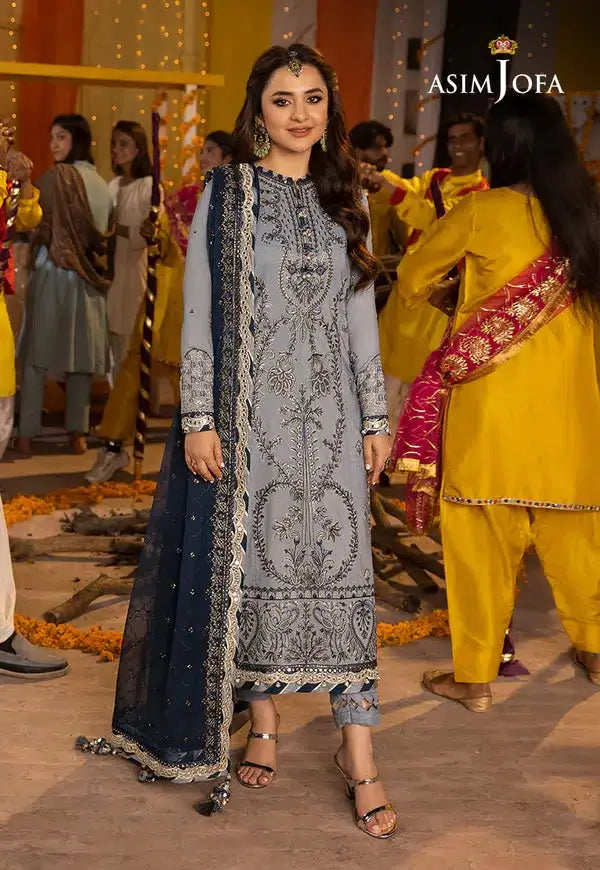 Asim Jofa | Dastaan Collection 24 | AJDA-08 - Pakistani Designer Dress - by Asim Jofa | Type: Formal - 100% Original at Saira Sultan