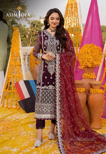 Asim Jofa | Dastaan Collection 24 | AJDA-01 - Pakistani Designer Dress - by Asim Jofa | Type: Formal - 100% Original at Saira Sultan