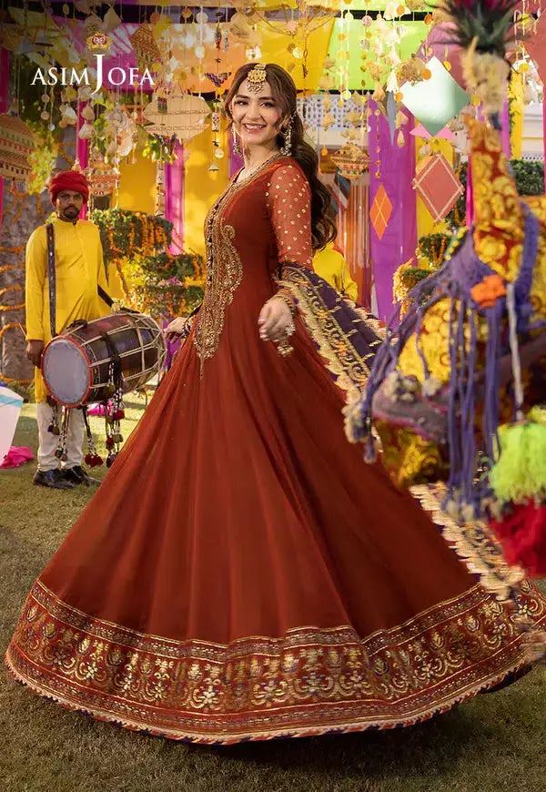 Asim Jofa | Dastaan Collection 24 | AJDA-19 - Pakistani Designer Dress - by Asim Jofa | Type: Formal - 100% Original at Saira Sultan