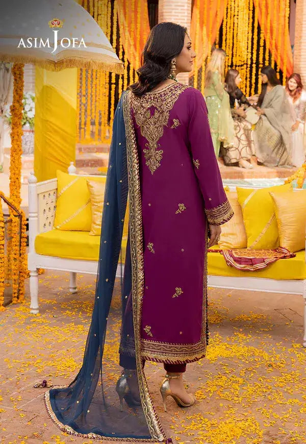 Asim Jofa | Dastaan Collection 24 | AJDA-07 - Pakistani Designer Dress - by Asim Jofa | Type: Formal - 100% Original at Saira Sultan