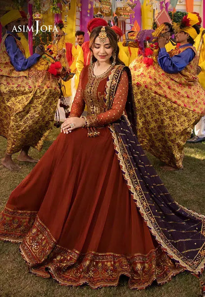 Asim Jofa | Dastaan Collection 24 | AJDA-19 - Pakistani Designer Dress - by Asim Jofa | Type: Formal - 100% Original at Saira Sultan
