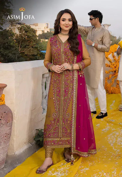 Asim Jofa | Dastaan Collection 24 | AJDA-22 - Pakistani Designer Dress - by Asim Jofa | Type: Formal - 100% Original at Saira Sultan