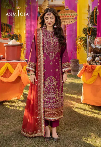 Asim Jofa | Dastaan Collection 24 | AJDA-27 - Pakistani Designer Dress - by Asim Jofa | Type: Formal - 100% Original at Saira Sultan
