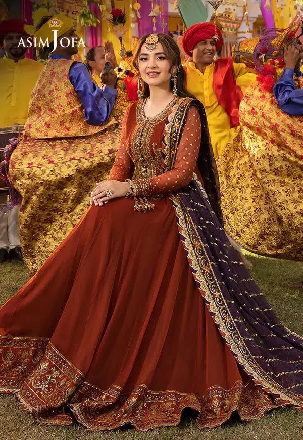 Asim Jofa | Dastaan Collection 24 | AJDA-19 - Pakistani Designer Dress - by Asim Jofa | Type: Formal - 100% Original at Saira Sultan