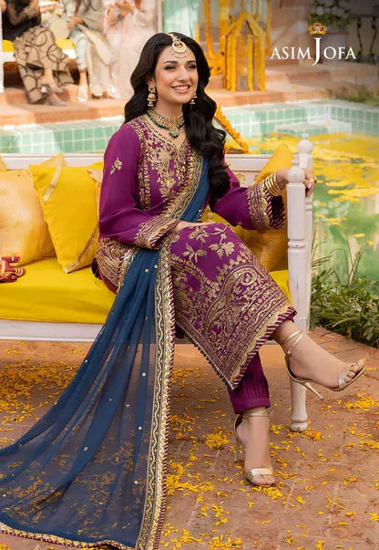 Asim Jofa | Dastaan Collection 24 | AJDA-07 - Pakistani Designer Dress - by Asim Jofa | Type: Formal - 100% Original at Saira Sultan
