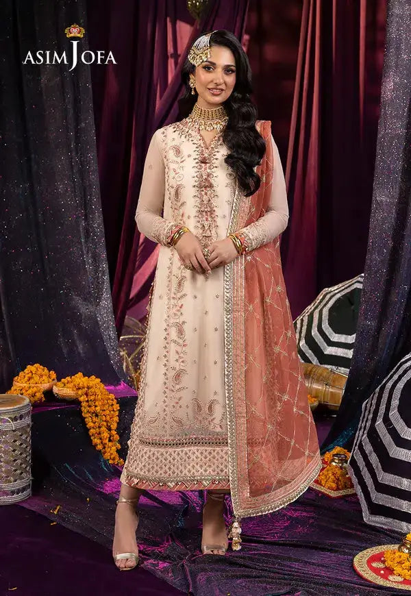 Asim Jofa | Dastaan Collection 24 | AJDA-13 - Pakistani Designer Dress - by Asim Jofa | Type: Formal - 100% Original at Saira Sultan