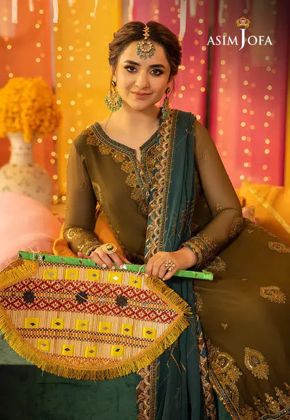 Asim Jofa | Dastaan Collection 24 | AJDA-16 - Pakistani Designer Dress - by Asim Jofa | Type: Formal - 100% Original at Saira Sultan