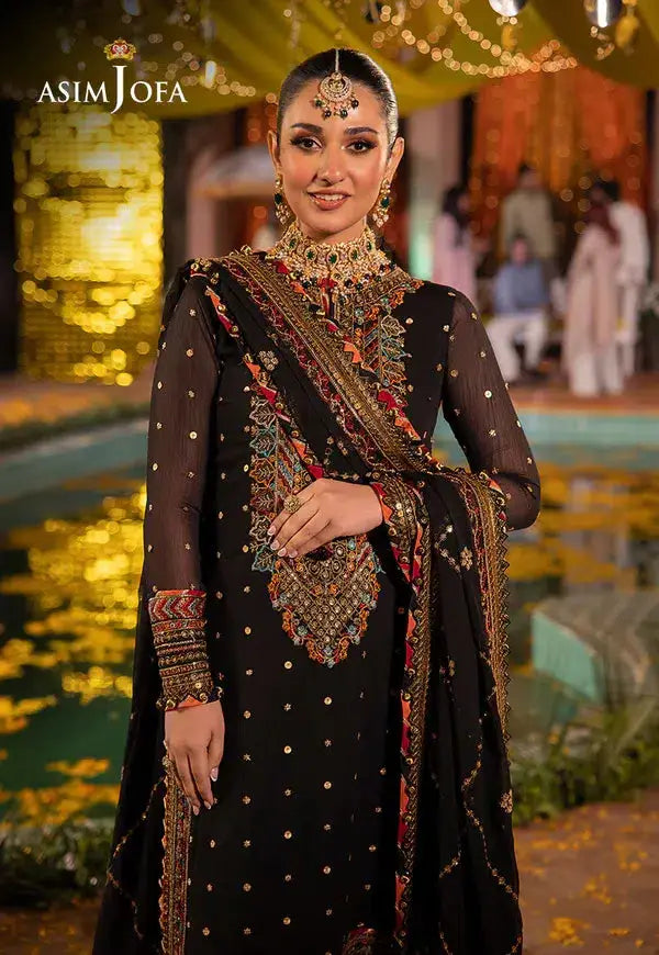 Asim Jofa | Dastaan Collection 24 | AJDA-02 - Pakistani Designer Dress - by Asim Jofa | Type: Formal - 100% Original at Saira Sultan
