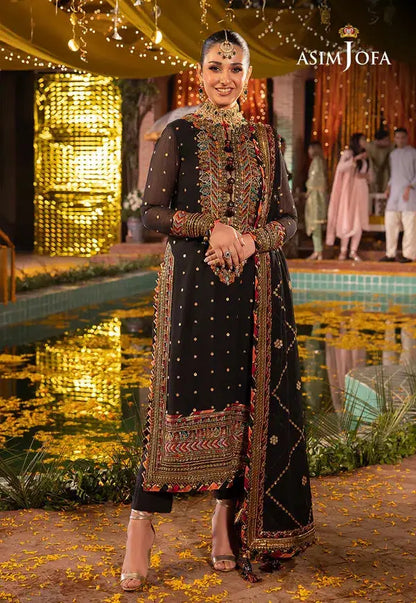 Asim Jofa | Dastaan Collection 24 | AJDA-02 - Pakistani Designer Dress - by Asim Jofa | Type: Formal - 100% Original at Saira Sultan
