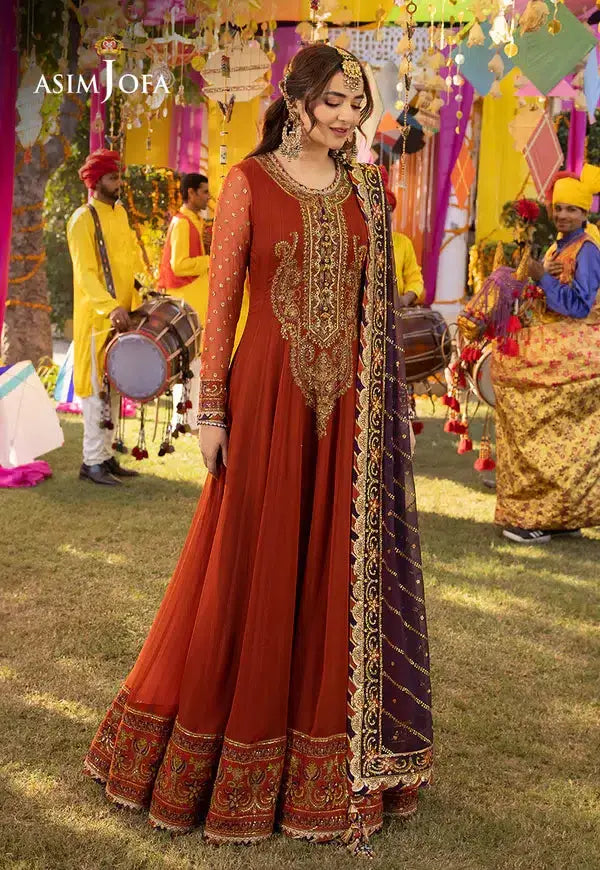 Asim Jofa | Dastaan Collection 24 | AJDA-19 - Pakistani Designer Dress - by Asim Jofa | Type: Formal - 100% Original at Saira Sultan