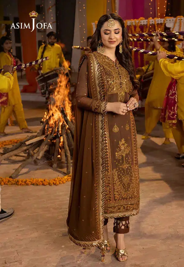 Asim Jofa | Dastaan Collection 24 | AJDA-11 - Pakistani Designer Dress - by Asim Jofa | Type: Formal - 100% Original at Saira Sultan