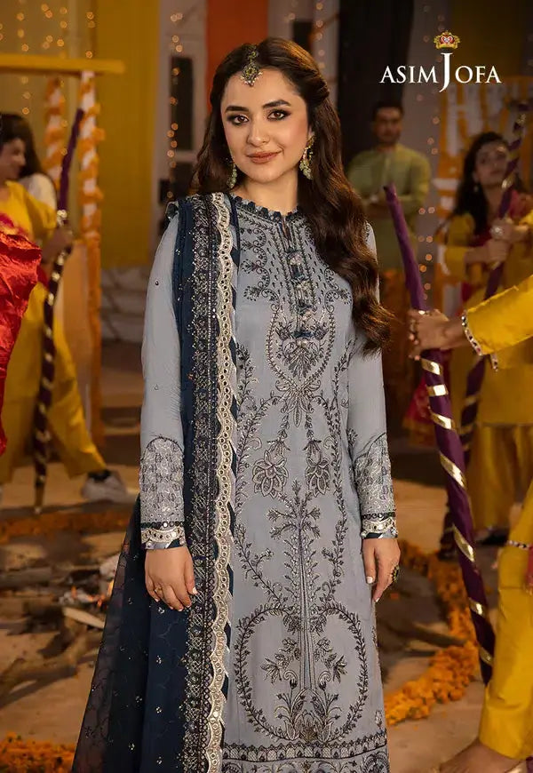 Asim Jofa | Dastaan Collection 24 | AJDA-08 - Pakistani Designer Dress - by Asim Jofa | Type: Formal - 100% Original at Saira Sultan