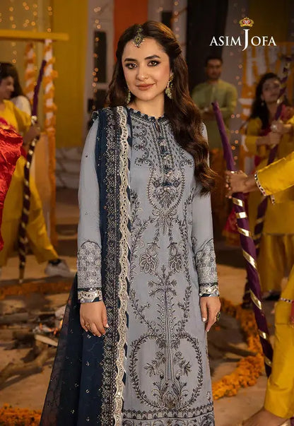 Asim Jofa | Dastaan Collection 24 | AJDA-08 - Pakistani Designer Dress - by Asim Jofa | Type: Formal - 100% Original at Saira Sultan