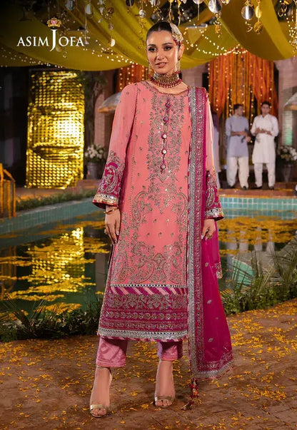 Asim Jofa | Dastaan Collection 24 | AJDA-28 - Pakistani Designer Dress - by Asim Jofa | Type: Formal - 100% Original at Saira Sultan