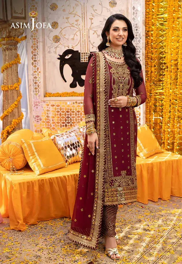 Asim Jofa | Dastaan Collection 24 | AJDA-20 - Pakistani Designer Dress - by Asim Jofa | Type: Formal - 100% Original at Saira Sultan