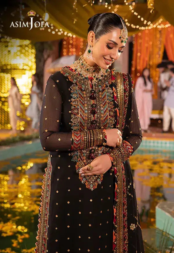 Asim Jofa | Dastaan Collection 24 | AJDA-02 - Pakistani Designer Dress - by Asim Jofa | Type: Formal - 100% Original at Saira Sultan
