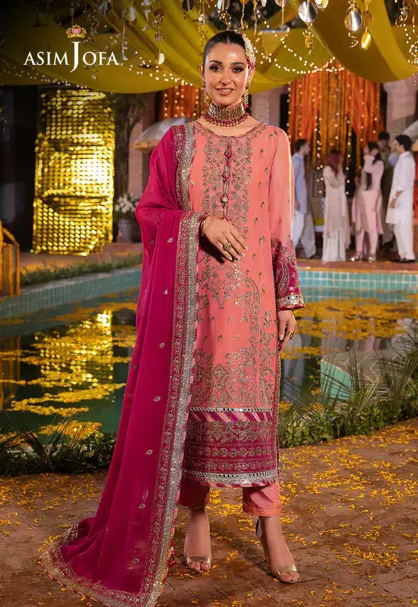 Asim Jofa | Dastaan Collection 24 | AJDA-28 - Pakistani Designer Dress - by Asim Jofa | Type: Formal - 100% Original at Saira Sultan